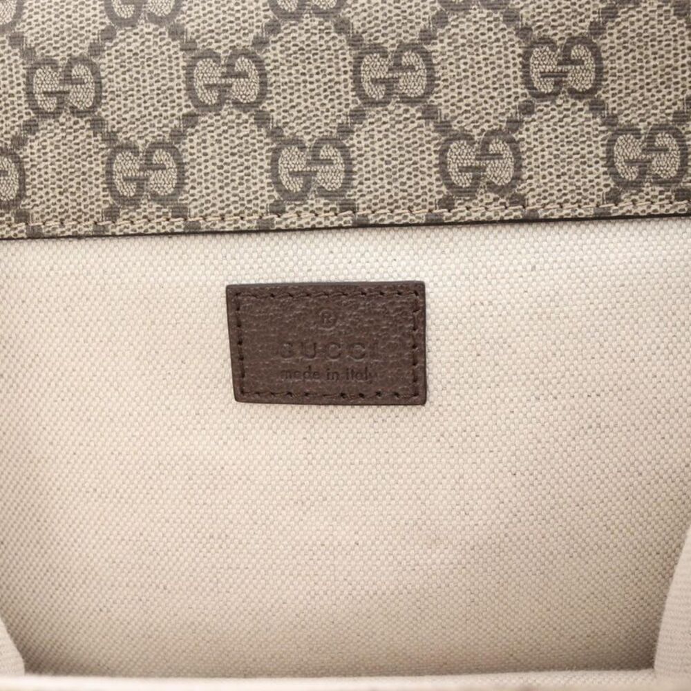 Gucci GG Supreme PVC Coated Canvas Shoulder Bag - Picture 4 of 7